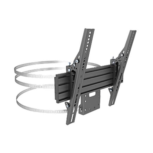 [EPCOM_EMCST400] Epcom MONTAJE PARA PANTALLAS DE 32 A 65 PULGADAS EN COLUMNA| VESA 100 X 100 HASTA 400 X 400 | COLOR NEGRO| CAP. MAX 35KG