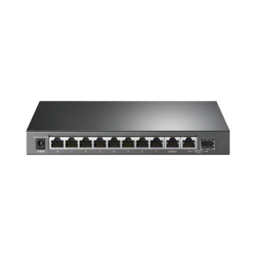 [TPLINK_TLSG1210MP] TPLINK Switch PoE+ No Administrable De Escritorio 10 Puertos / 8 puertos 10/100/1000 Mbps PoE af/at Inteligiente / Presupuesto 123 W / Modo Extendido hasta 250 metros
