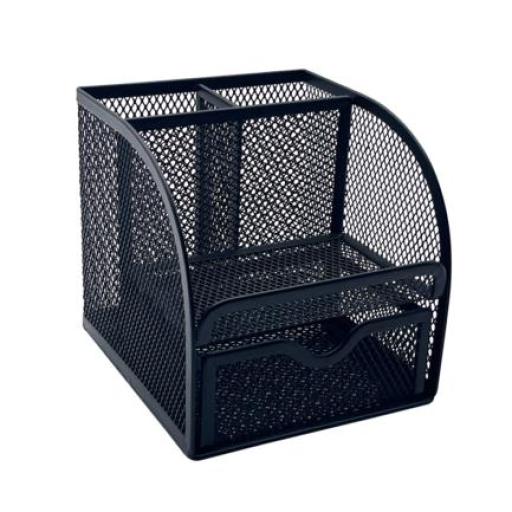 [NEXTEP_NE-175X] Nextep Organizador Malla Metalica Nextep 4 Secciones Negro