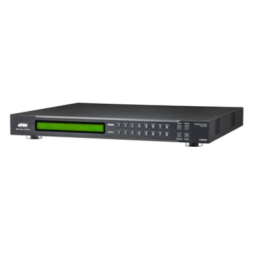 [ATEN_VM5808HA] ATEN Switch De Matriz Hdmi | 8x8 | Con Escalador | Compatible Con Videowall | Seamless Switch™ | IR | RS-232 | Ethernet | Salida de Audio