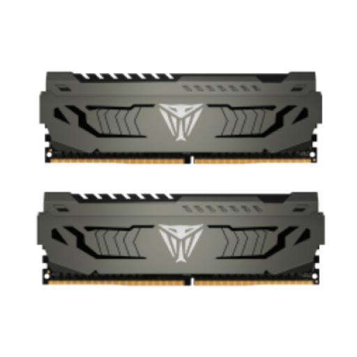 [PATRIOT_PVS432G320C6K] MEMORIA DIMM DDR4 PATRIOT (PVS432G320C6K) VIPER STEEL, 32GB KIT (2X16GB) 3200MHZ CL16, GRAY