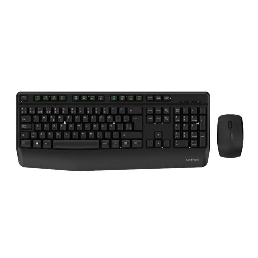 [ACTECK_AC-936354] COMBO 2-1 ACTECK CREATOR MK465 INALAMBRICO 2.4/GHZ/USB/NEGRO (AC-936354)