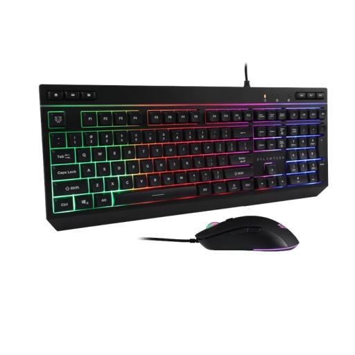 [BALAMRUSH_BR-936286] KIT TECLADO Y MOUSE ALAMBRICO BALAM RUSH (BR-936286) SQUAD MASTER PLUS KTM555,105 TEC,7200 DPI,NEGRO