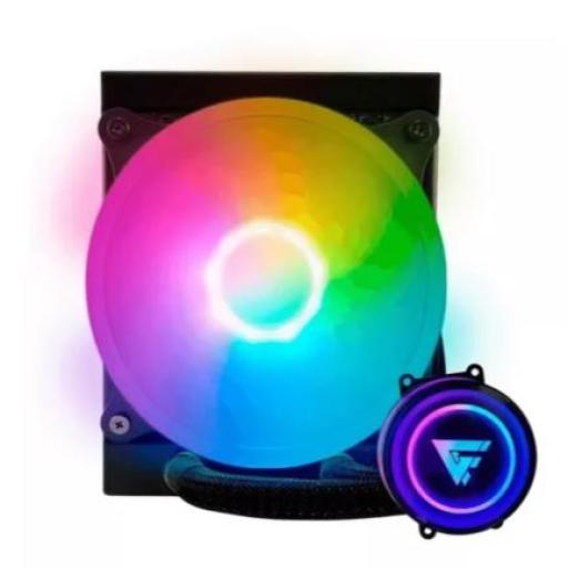 [VORAGO_LQG501 BK] Vorago ENFRIAMIENTO LIQUIDO GAME FACTO R LQG501 120MM RGB TDP 150W 1 FAN 1