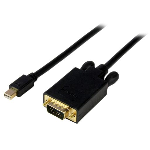 [STARTECH.COM_MDP2VGAMM3B] StarTech.com CABLE 91CM ADAPTADOR ACTIVO MINI DISPLAYPORT A VGA NEGRO    .
