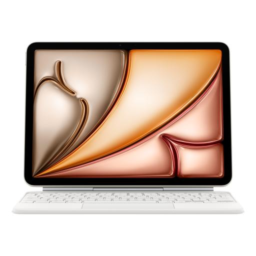 [APPLE_MDFV4LA/A] Apple MAGIC KEYBOARD PARA IPADAIR 11-INCH M3 - ESPANOL LA - BLANCO
