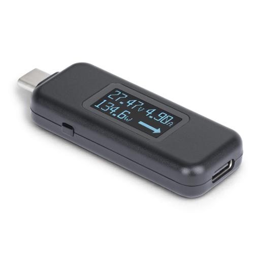 [STARTECH.COM_USBC-PWRTESTER] StarTech.com MULTIMETRO DIGITAL PROBADOR DE CORRIENTE USB-C