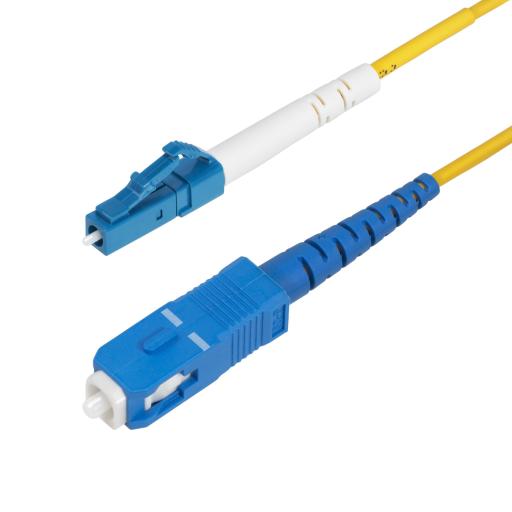 [STARTECH.COM_SPSMLCSC-OS2-5M] StarTech.com CABLE DE FIBRA OPTICA LC A SC (UPC) OS2 MONOMODO DE 5M