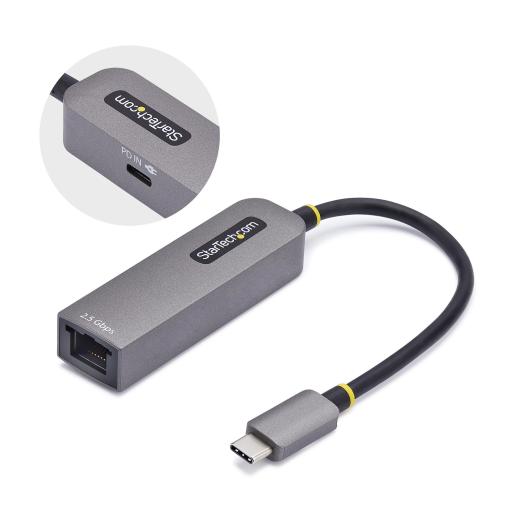 [STARTECH.COM_2GPD3-USB-C-ETHERNET] StarTech.com ADAPTADOR DE RED USB TIPO C A ETHERNET - EXTERNO USB-C 2.5G