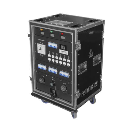 [EPCOM_EP-CC-16U] Epcom Centro de carga movil para instalaciones temporales con conexión TIPO socapex a 110v Y 220V | RACK 16U