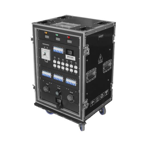 [EPCOM_EP-CC-16U] Epcom Centro de carga movil para instalaciones temporales con conexión TIPO socapex a 110v Y 220V | RACK 16U