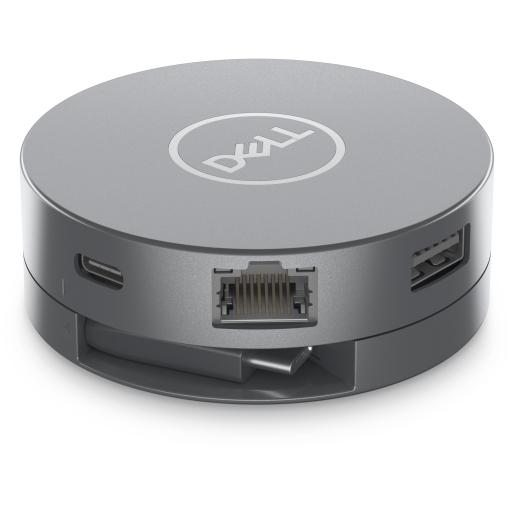 [DELL_DELLDA305U] DELL DELL DA305 Alámbrico USB 3.2 Gen 2 (3.1 Gen 2) Type-C Plata