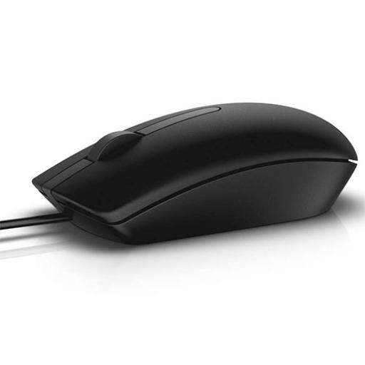 [DELL_MS116-BK] DELL DELL MS116 ratón Oficina Ambidiestro USB tipo A Óptico 1000 DPI