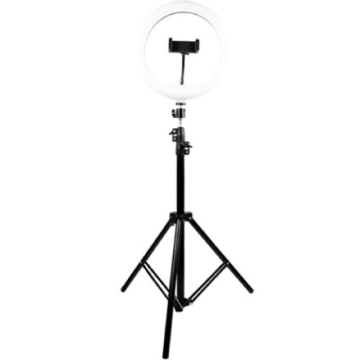 [PERFECTCHOICE_PC-120407] Perfect Choice ARO DE LUZ DE 10PULG  PARA STREAMING CON BASE EXPANDIBLE