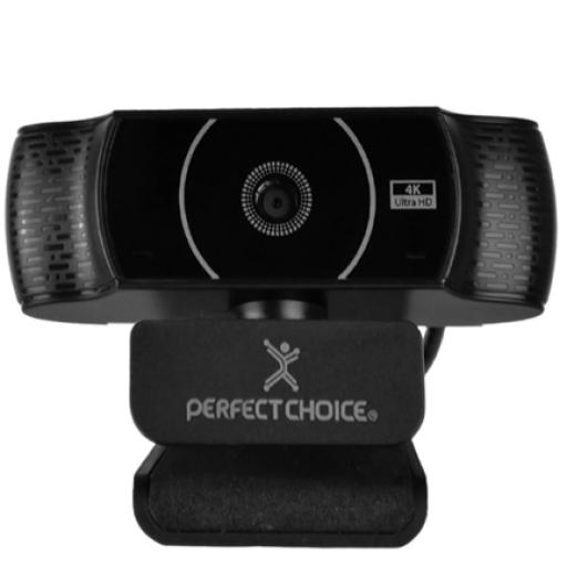 [PERFECTCHOICE_PC-320524] Perfect Choice CAMARA WEB USB 4K REALES CON 8 MEGAPIXELES AUTOFOCUS