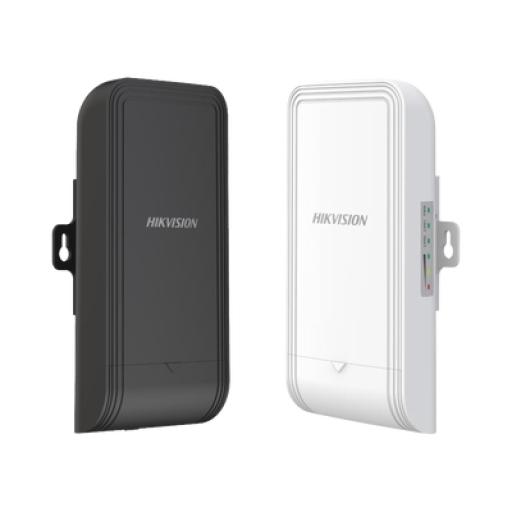 [HIKVISIONDIGITALTECHNOLOGY_DS-3WF0EC-5ACT(B)] Hikvision Digital Technology Kit Completo (Transmisor - Receptor) para Enlace PTP en 5 GHz / Aplicación para Elevadores / Antena Integrada de 7 dBi 2 x 2 MIMO / PoE af para alimentar una cámara /Autoajuste de Potencia / 500 Metros de Distancia