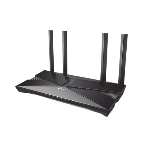 [TPLINK_ARCHERAX23] TPLINK Router WiFi 6 doble banda AX 1800 Mbps /  MU-MIMO y OFDMA / 1 Puerto WAN 10/100/1000 Mbps / 4 Puertos LAN 10/100/1000 Mbps / 4 Potentes Antenas / Compatible con EasyMESH