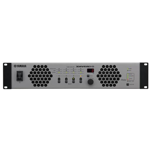 [YAMAHA_XMV4140D] YAMAHA Amplificador de Audio Multicanal con Conexión Análoga | DANTE | 4 Canales, 140W | 8 OHMS | 70/100V