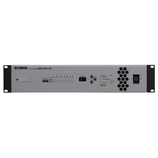 [YAMAHA_MTX5-D] YAMAHA Procesador Matricial de Audio | DSP | 34 Entradas (entre digital y análogas)  x 16 Salidas | Ideal para Instalaciones Comerciales |  Interfaz Dante