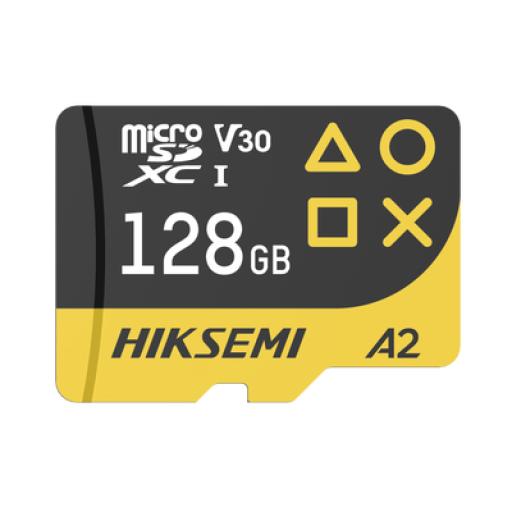 [HIKSEMIBYHIKVISION_HS-TF-G3/128G] HIKSEMI by HIKVISION Memoria Micro SD / Enfocado para Consolas de Videojuegos (Gaming) / 128 GB / Lectura 170 MB/s / Escritura 90 MB/s