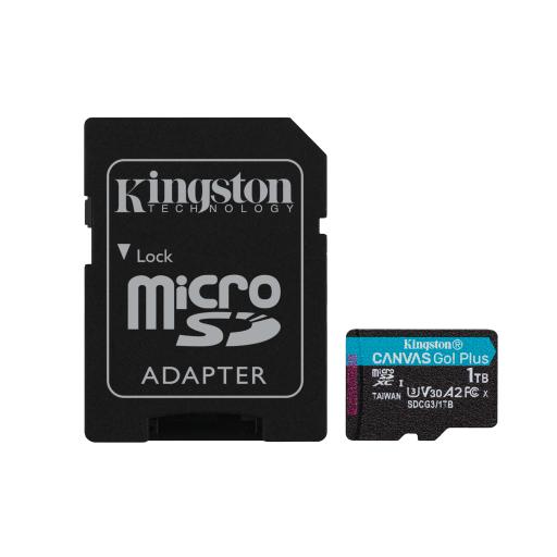 [KINGSTONTECHNOLOGY_SDCG3/1TB] MEMORIA KINGSTON MICRO SDXC CANVAS GO PLUS 170R A2 U3 V30 (SDCG3/1TB)