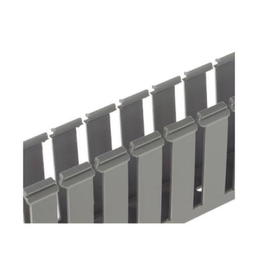 [PANDUIT_G3X3LG6] Panduit Canaleta Ranurada 3X3IN 6FT COLOR GRIS
