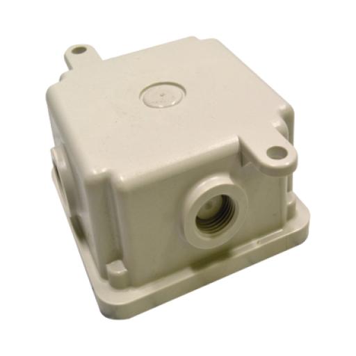 [FEDERALSIGNALINDUSTRIAL_WBNM] FEDERAL SIGNAL INDUSTRIAL Caja trasera resistente a la intemperie, no metálica, gris, accesorio federal signal