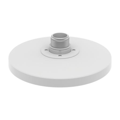 [HANWHA_SBP-250HMW] Hanwha Adaptador tipo plato para Cámara Multisensor serie P necesario para usar accesorios de pared o techo, verificar lista de compatibilidad