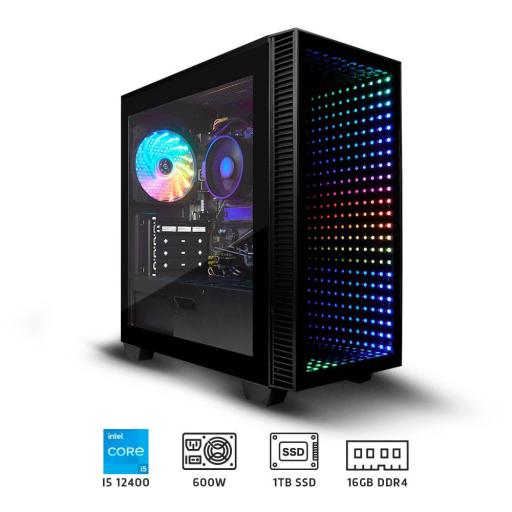 [VORAGO_CSG560 I5 12400-TR-11] Pcs de Escritorio Gaming VORAGO CSG560 I5 12400-TR-11