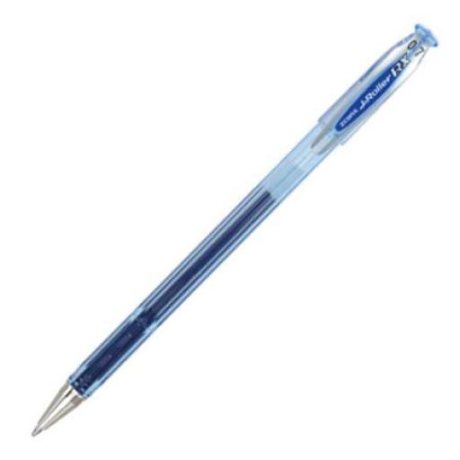 [ZEBRA_8001/6] Zebra Bolígrafo Zebra J Roller RX Punto Mediano 0.7mm Tinta Gel Color Azul C/6 Pzas