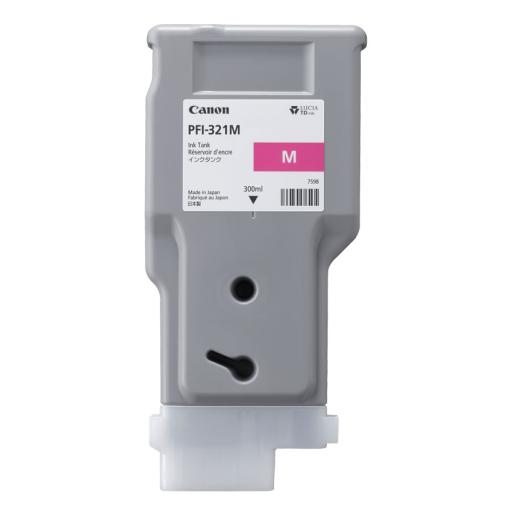 [CANON_6269C001AA] Canon Tinta Canon para Plotter PFI-321 de 300ml Color Magenta para TM-250/TM-350