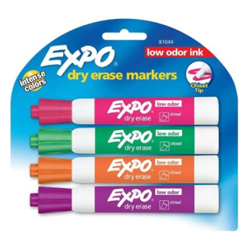 [SANFORD_1929206] Sanford Marcador para Pizarrón Expo Grueso Fashion Blíster C/4 colores