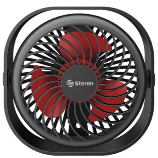 [STEREN_FAN-120] Steren VENTILADOR PERSONAL DE ESCRITORIO RECARG