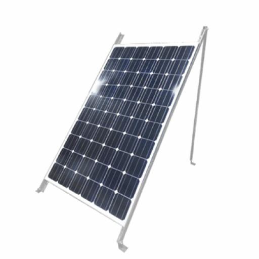 [EPCOM_SSF-GV2] Epcom Montaje de Piso para 1 Módulo Solar (Ver compatibilidad). Galvanizado Electrolítico.