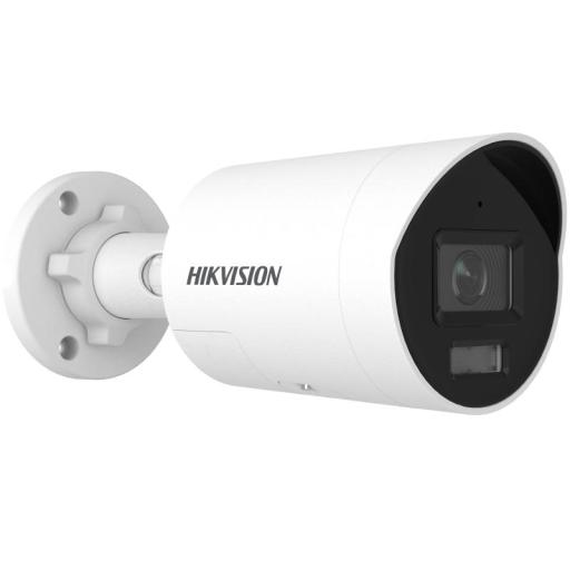 [HIKVISIONDIGITALTECHNOLOGY_DS-2CD2087G3-LI2UY/SL] Hikvision Digital Technology [Dual Light + ColorVu 3.0 + HikAI] Bala IP 8 Megapixel / Lente 2.8 mm / 40 mts IR + Luz Blanca / 2 Microfonos Integrados / Exterior IP67 / Estrobo Luz Blanca /  WDR 130 dB / ACUSENSE 3.0 / Metal / NEMA 4X / ACUSEARCH