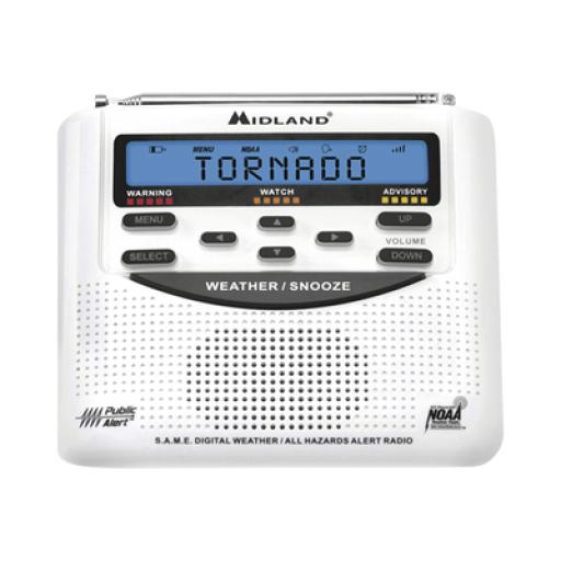 [MIDLAND_WR120DSP] Midland Radio receptor del Sistema de Alerta Sísmica Mexicano y meteorológico NOAA, vía radio en VHF y mediante códigos EAS-SAME