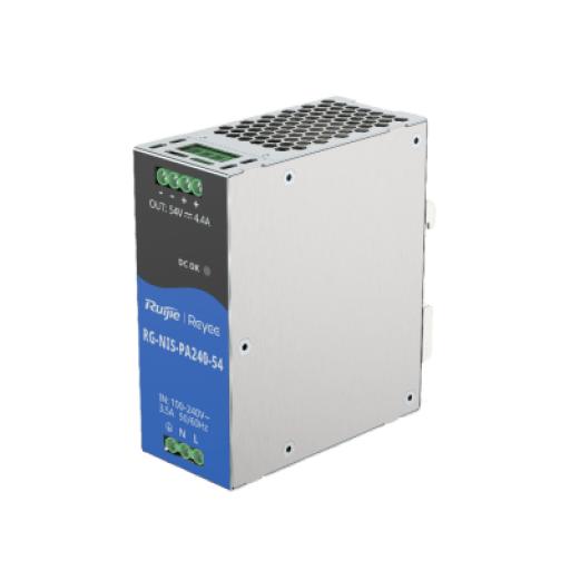 [RUIJIE_RG-NIS-PA240-54] RUIJIE Fuente de Alimentación AC/DC 240W DIN-RAIL para Switch Industrial