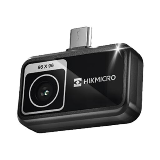 [HIKMICRO_HM-TJ10-1ARF-MINIE] HIKMICRO MINIE - Cámara Termográfica Portátil para Celulares (Android) /  Conector Tipo USB - C / Lente 1.3 mm / IP40  / JPEG (Imagen) / Video (MP4) / Rango de Medición de -20°C a 400°C 