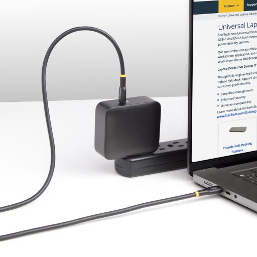 [STARTECH.COM_USB2EPR3M] StarTech.com CABLE DE CARGA USB-C TIPO C 3M CERTIFICACION USB-IF - 240W