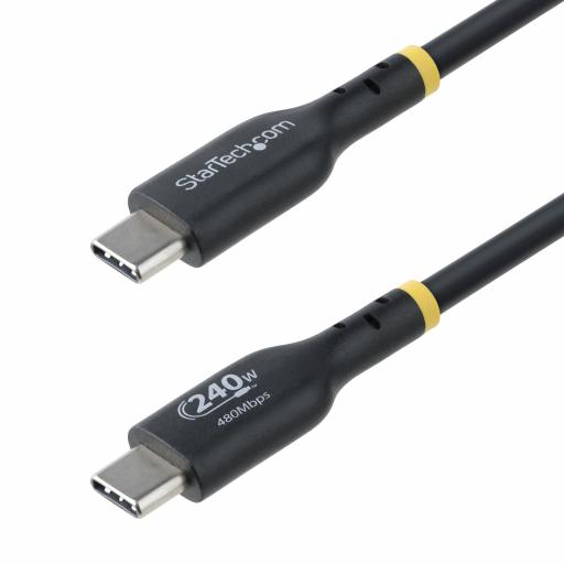 [STARTECH.COM_USB2EPR3M] StarTech.com CABLE DE CARGA USB-C TIPO C 3M CERTIFICACION USB-IF - 240W