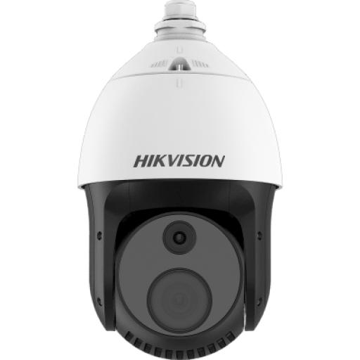 [HIKVISIONDIGITALTECHNOLOGY_DS-2TD4228-10/S2] Hikvision Digital Technology PTZ IP Dual / Lente Térmico 25 mm (384 X 288) / Lente óptico 32X (2 Megapixel) / 100 mts IR / Termografia / WDR 120 dB / Exterior IP66 / MicroSD