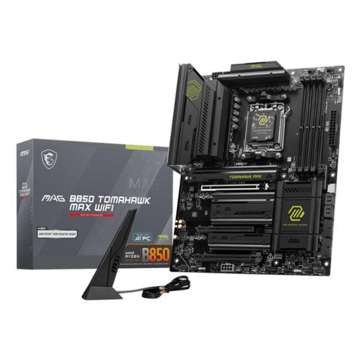 [MSI_MAG B850 TOMAHAWK MAX WIFI] MOTHERBOARD MSI (MAG B850 TOMAHAWK MAX WIFI) SOCKET AM5, 4*DDR5 8400 MHZ, HDMI, 4*M.2, ATX