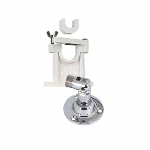 [SHAKESPEARE_410-R] Shakespeare Kit de Montaje con Soporte Giratorio Ajustable para Antenas de 1" ó 1 1/2" de Diámetro. Rosca Estándar 1" x 14 Hilos.
