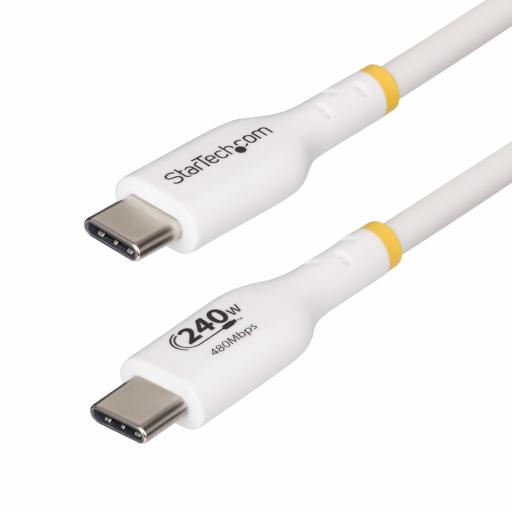 [STARTECH.COM_USB2EPR2MW] StarTech.com CABLE DE CARGA USB-C TIPO C DE 2M - USB-IF PD 240W EPR