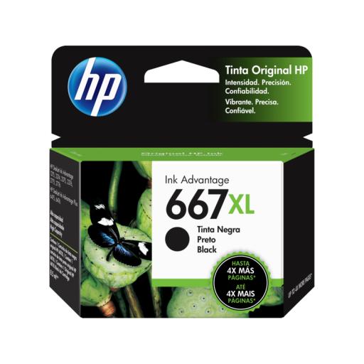 [GENERICO_3YM81AL] Cartucho HP 667XL Negro Genérico