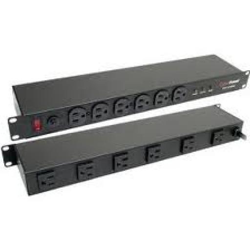 [CYBERPOWER_CPS1215RMS] CyberPower PROTECTOR CONTRA SOBRETENSIONES 15A  120V 1800J  (12) NEMA 5-1