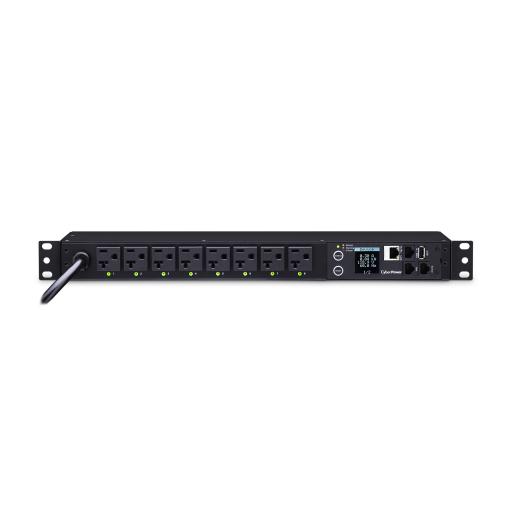 [CYBERPOWER_PDU41002] CyberPower SWITCHED PDU 1U 20A 120V NE MA L5-20P 8 NEMA 5-20R