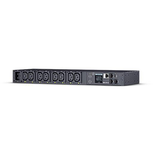 [CYBERPOWER_PDU81005] CyberPower SWITCHED METERED BY OUTLET PDU 1U 100-240V 20A IEC-320 C20 8
