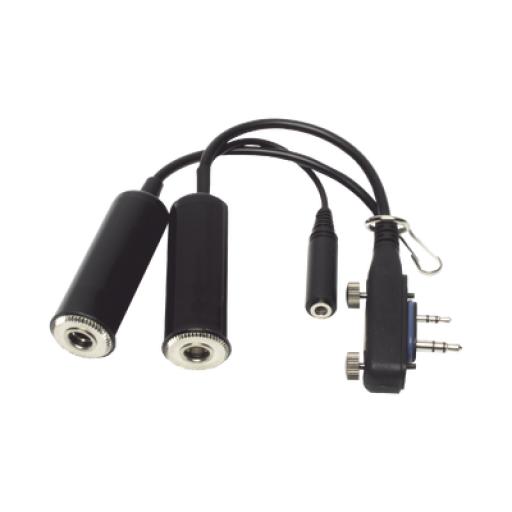 [ICOM_OPC2401] ICOM Adaptador de diadema. Para radios ICOM IC-A16