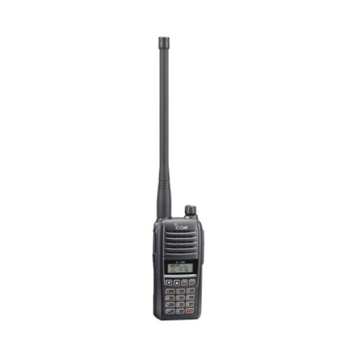 [ICOM_IC-A16B/31] ICOM Radio portátil aéreo con Bluetooth incluido, rango de frecuencia 118-136.99166MHz, 6W PEP, 200 canales alfanuméricos, pantalla de 8 caracteres, incluye: batería, cargador, antena y clip